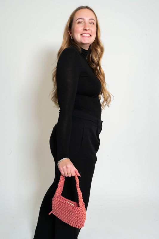 CROCHET handBAG_ small -by Pullunderblüte