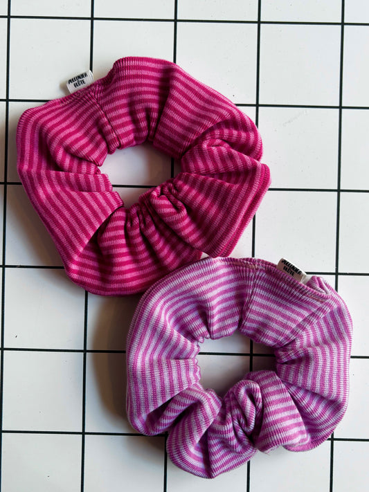 Scrunchie Pilea SET - ROSA & PINK