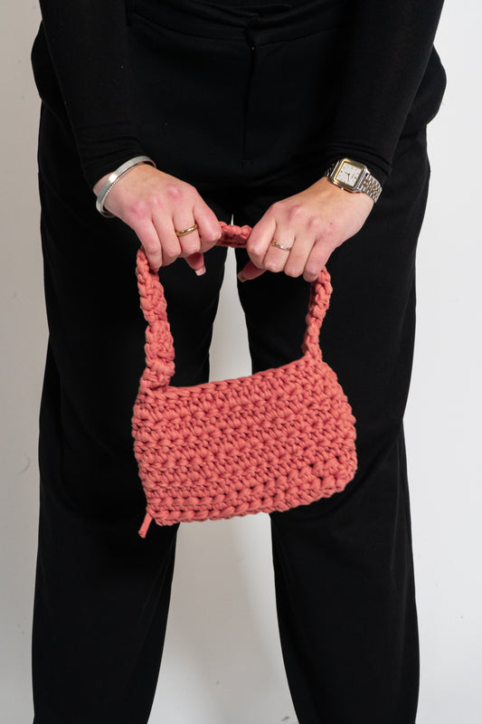 CROCHET handBAG_ small -by Pullunderblüte