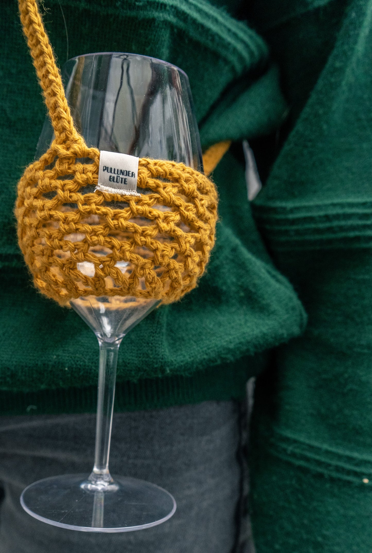 WEINGLASHALTER VITIS - ocker