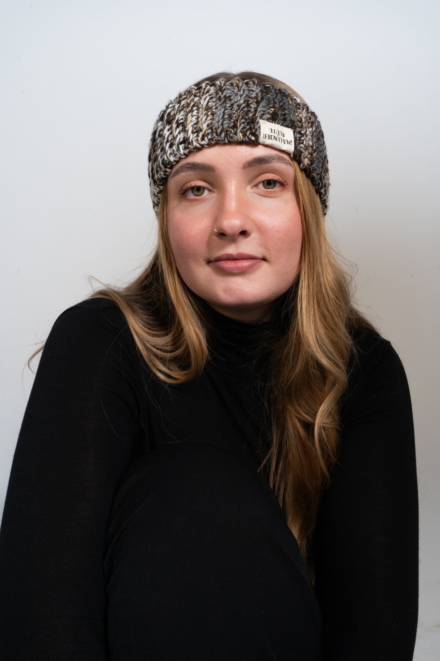 crochet headband_bluebrowngrey