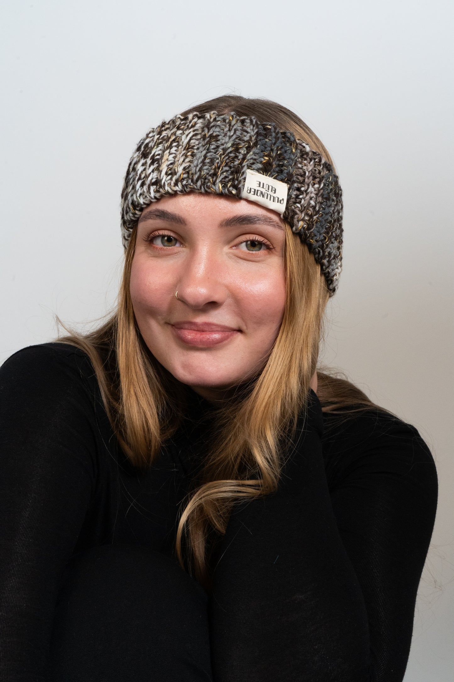 crochet headband_bluebrowngrey