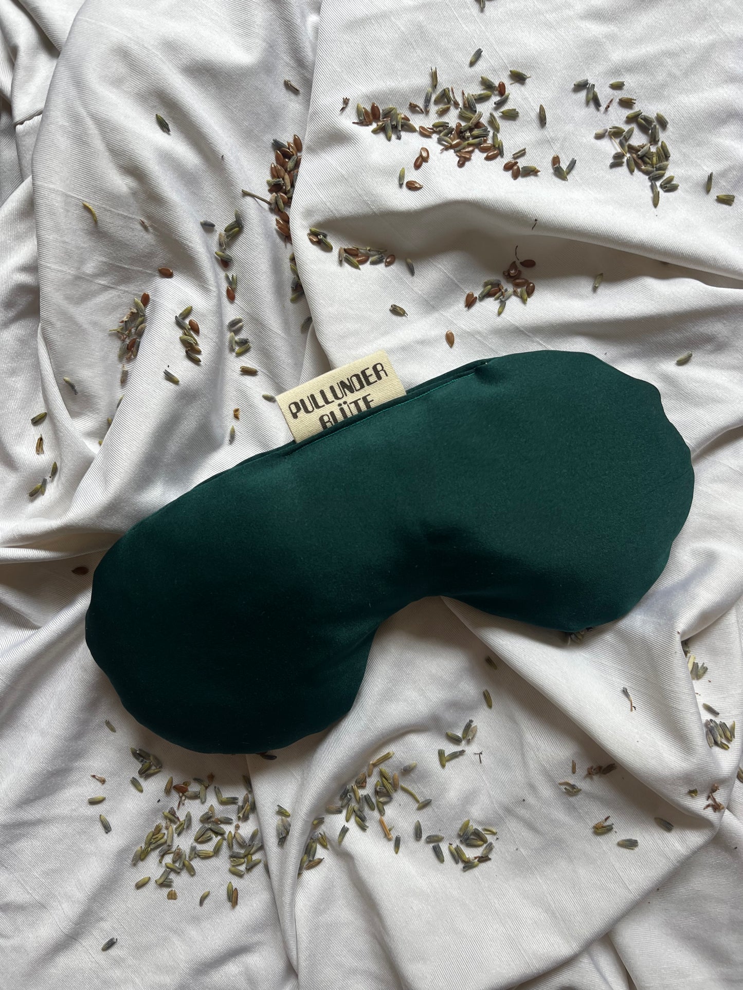 Augenkissen Lavandula DARK GREEN