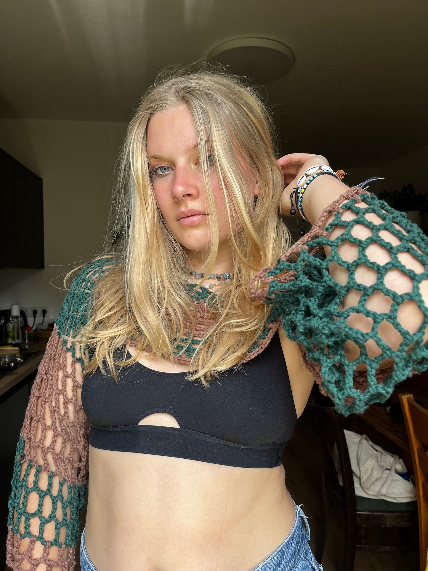 SHRUG - Fishnet Bolero