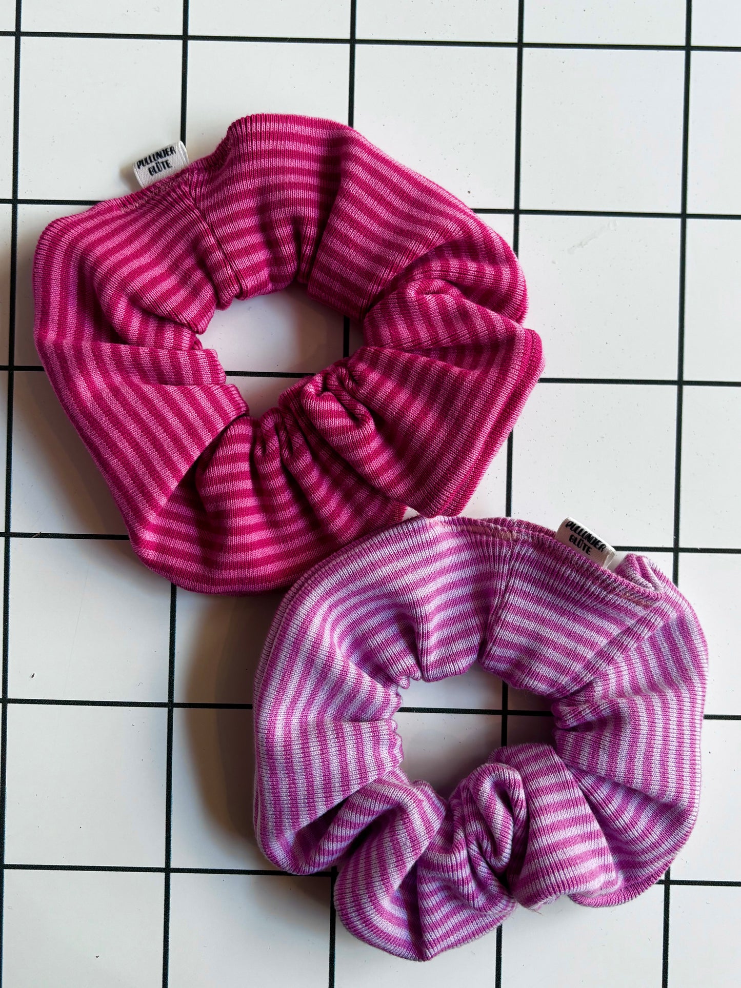 Scrunchie Pilea SET - ROSA & PINK