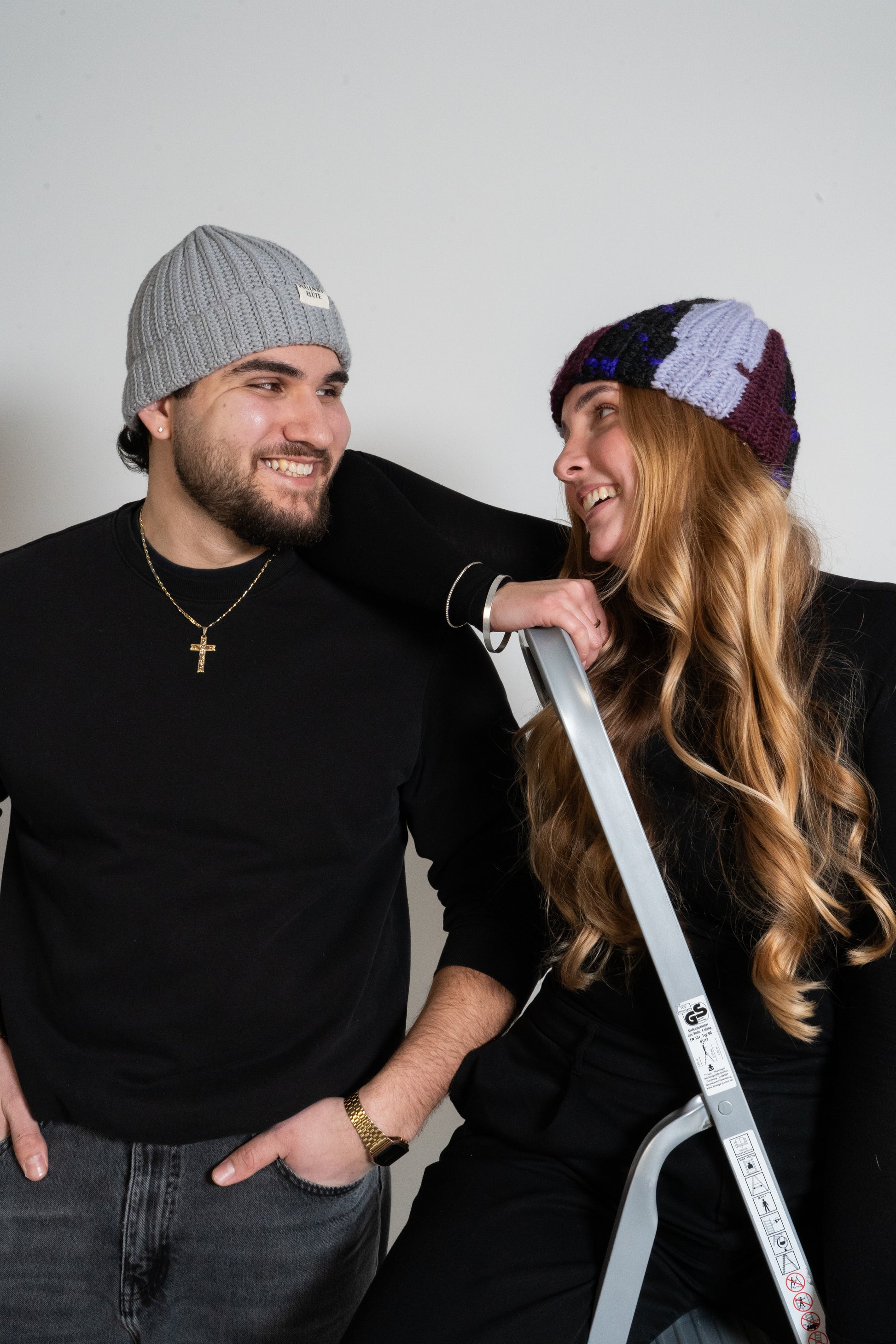 BEANIE HEDERA_ grey -by Pullunderblüte