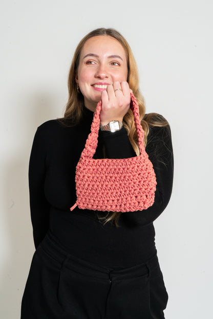 CROCHET handBAG_ small -by Pullunderblüte