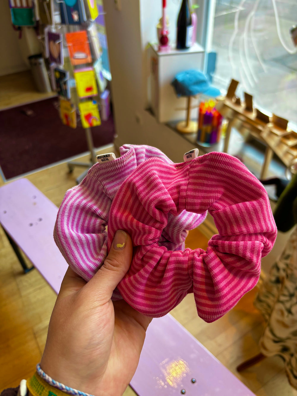Scrunchie Pilea SET - ROSA & PINK