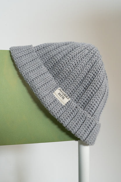 BEANIE HEDERA_ grey -by Pullunderblüte