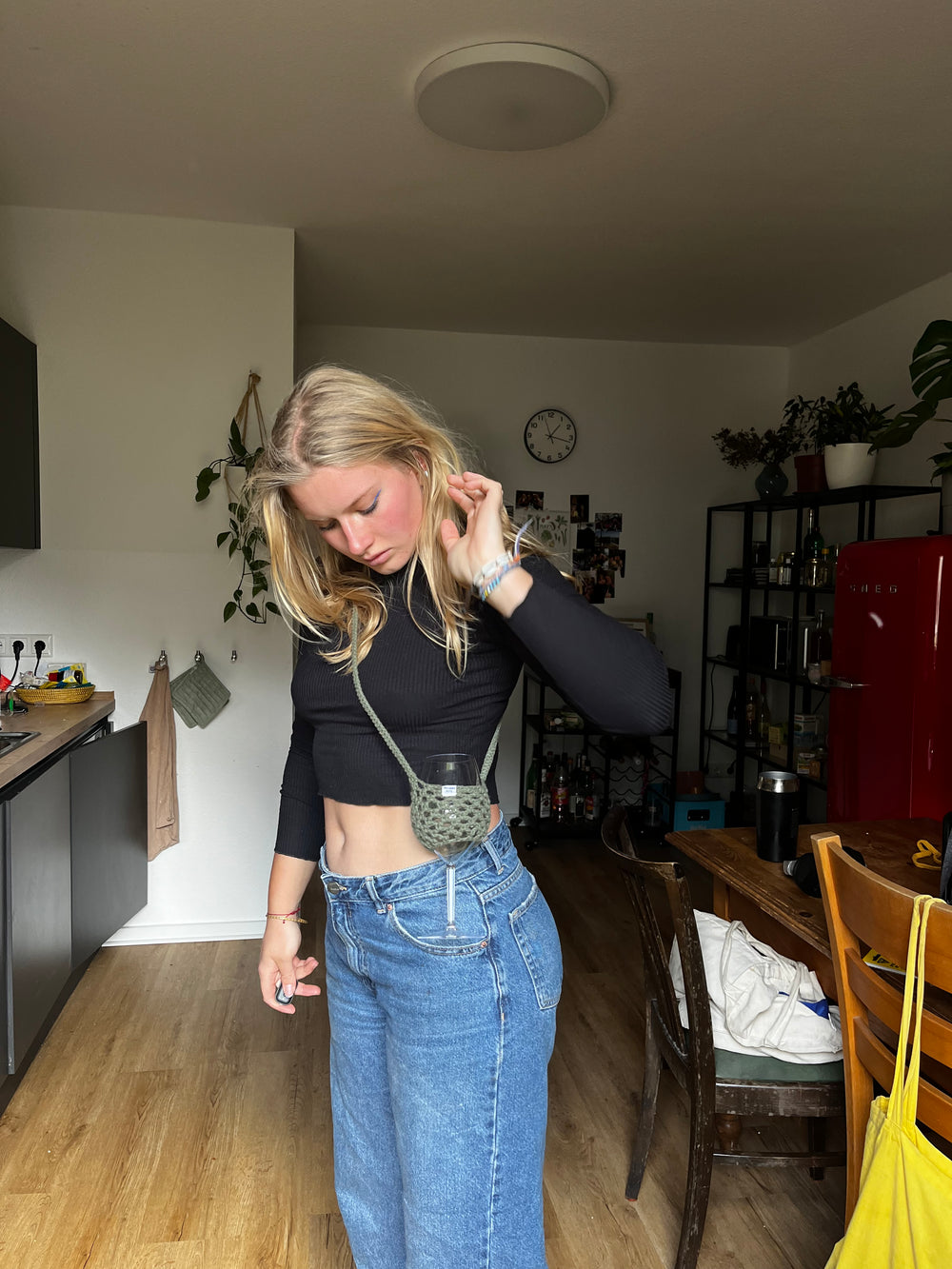 WEINGLASHALTER VITIS - khaki