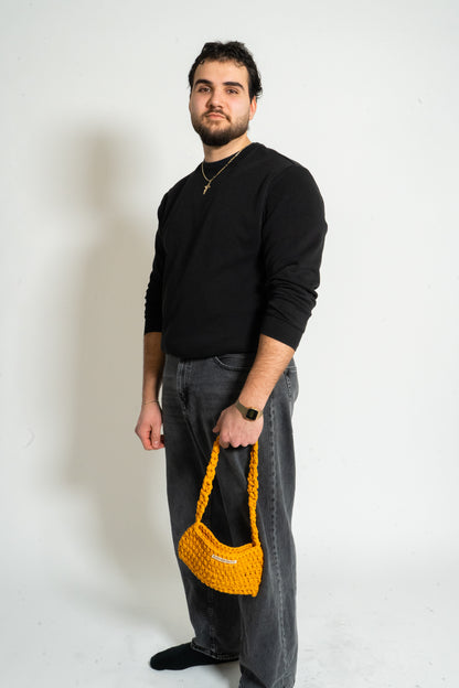 CROCHET CROSSBODY BAG_ small