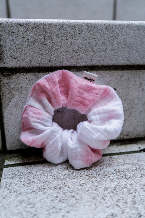 Scrunchie Pilea - Batik Musselin