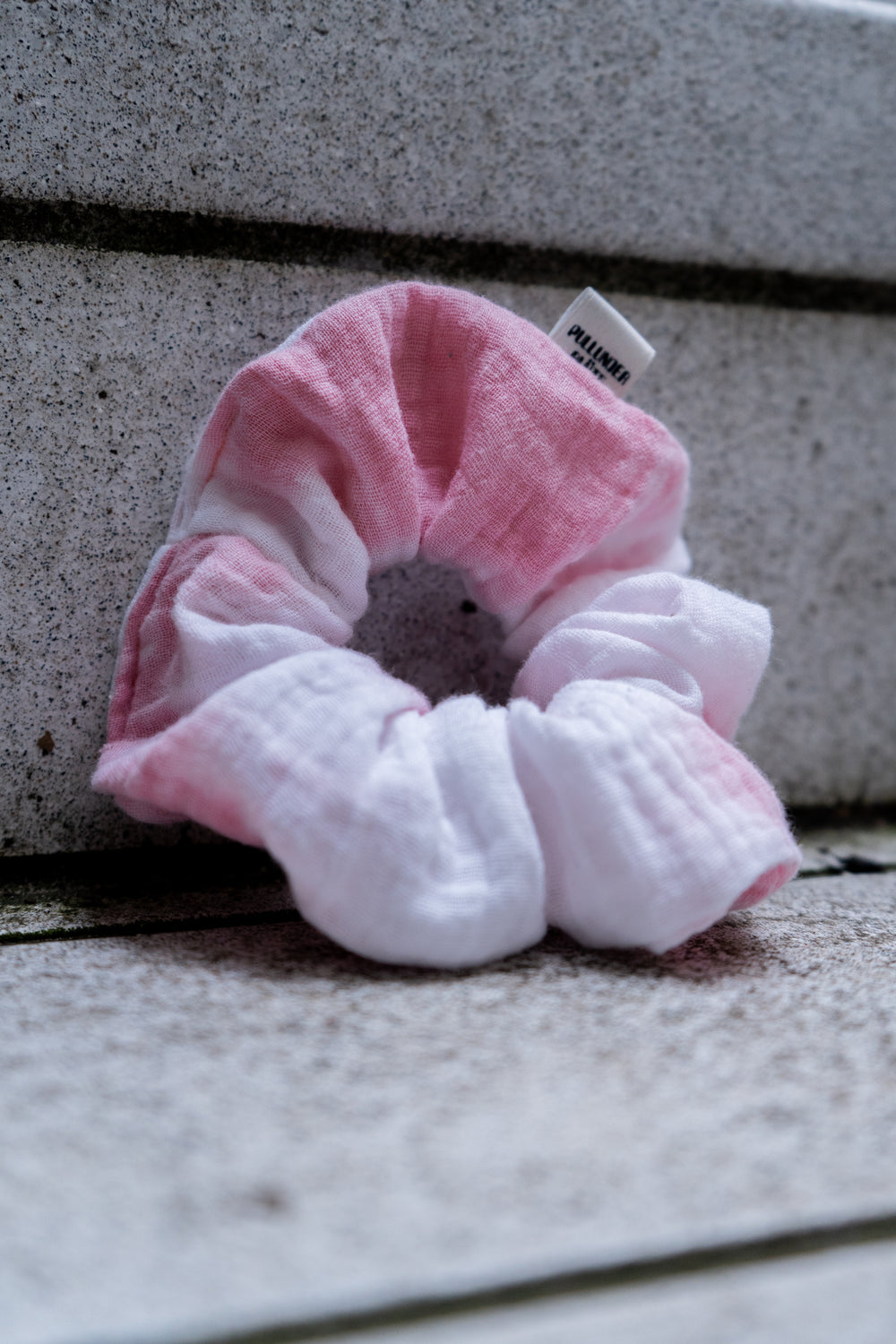 Scrunchie Pilea - Batik Musselin