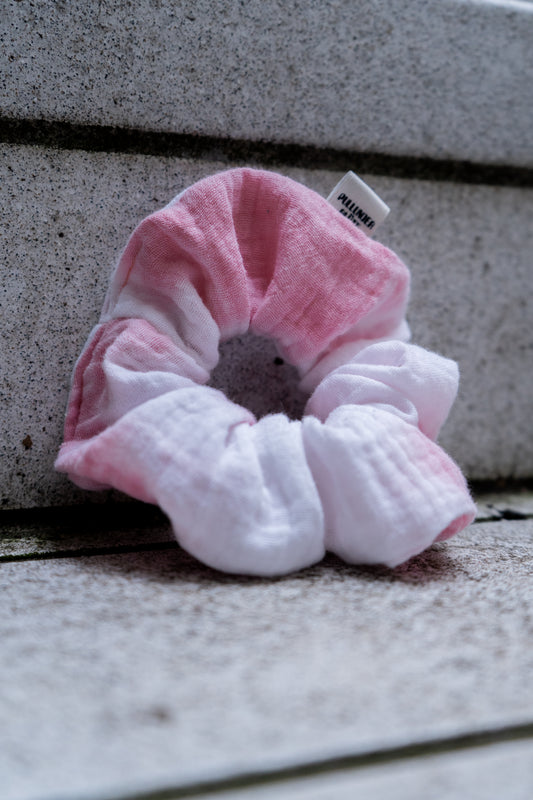 Scrunchie Pilea - Batik Musselin