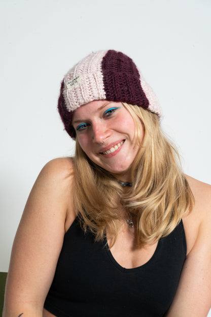 crochet_BEANIE PINK PANTHER