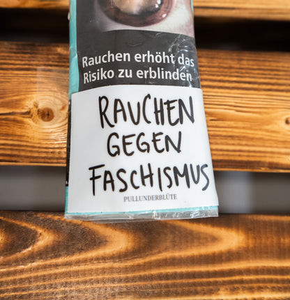 sticker RAUCHEN GEGEN FASCHISMUS -by Pullunderblüte