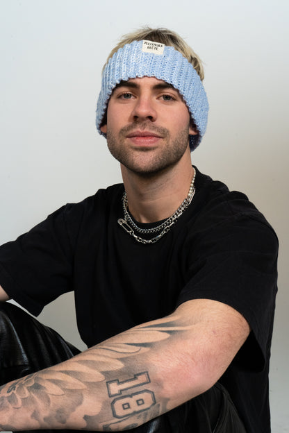 crochet headband_babybluewhite