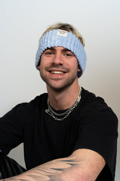 crochet headband_babybluewhite