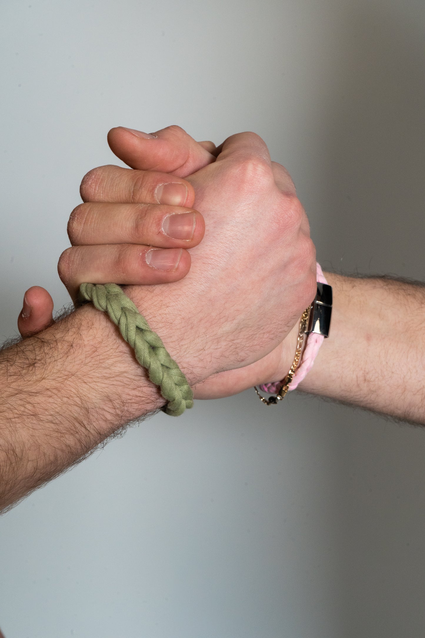 chunky bracelet- GREEN -by Pullunderblüte
