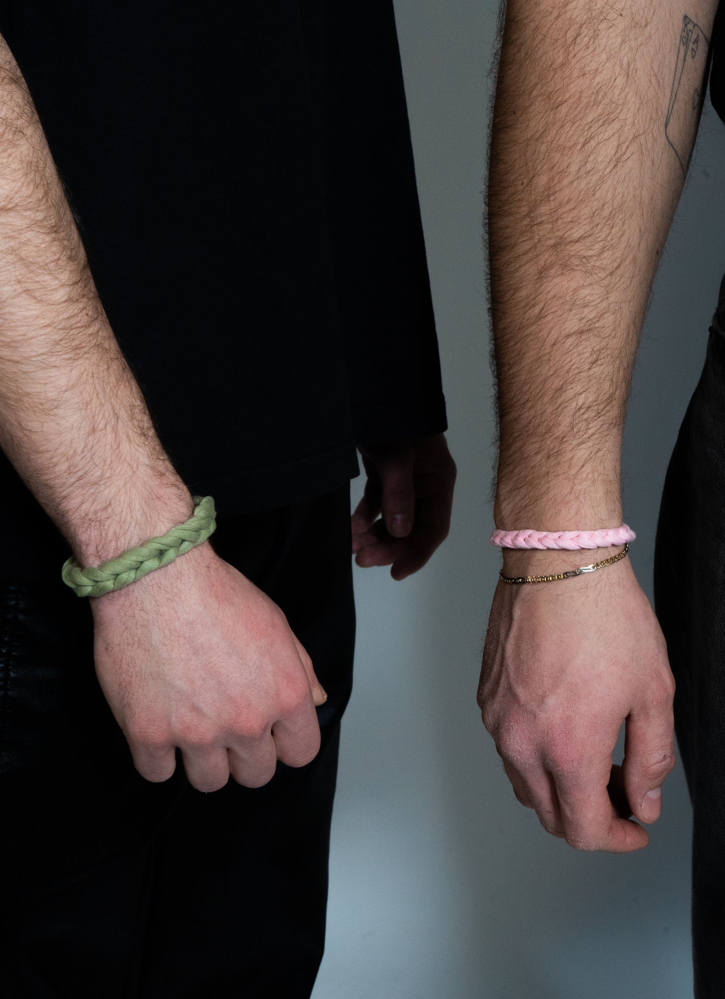 chunky bracelet- pink -by Pullunderblüte