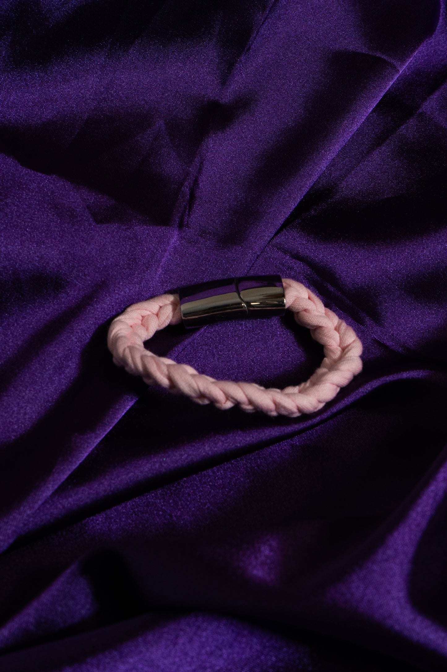 chunky bracelet- pink -by Pullunderblüte