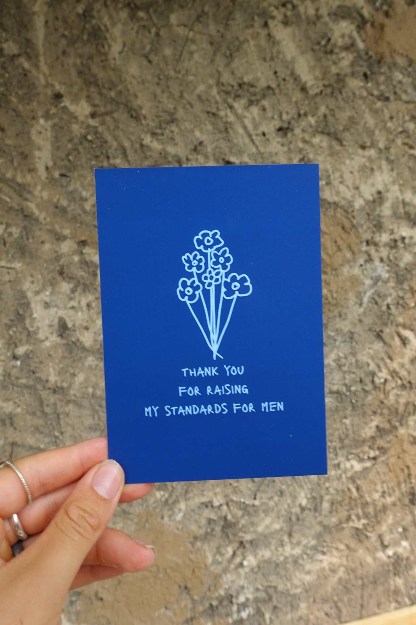 Postkarte “STANDARDS FOR MEN”